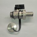 1/2 Drain valve (B) Кран-клапан дренажный (спускной) "НР", Ручка-Рычаг