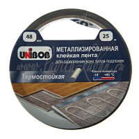 UNIBOB Лента клейкая металлизированная для скрепления всех типов подложки